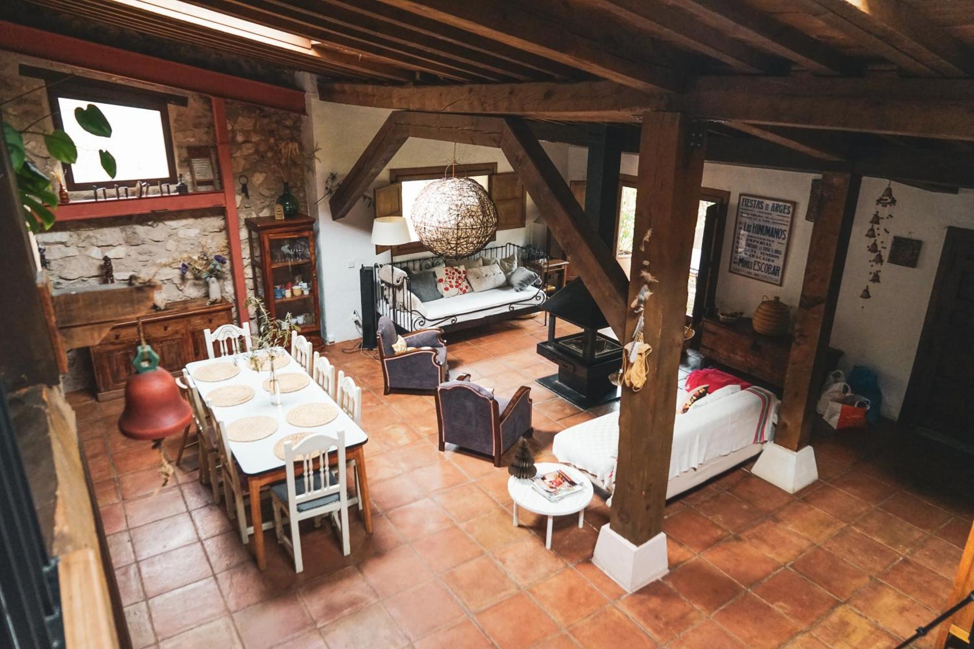 Гостьовий будинок Casa Corazon De Piedra En El Rio Dulce Aragosa Екстер'єр фото
